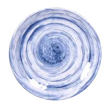 Elite Global Solutions - Van Gogh 9.5" Navy Design Round Plate (6 Per Case) - D9138R-ND