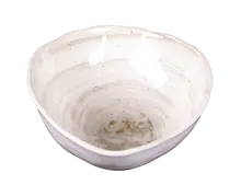 Elite Global Solutions - Van Gogh 49 oz Taupe Design Oval Bowl (6 Per Case) - D983OV-TD