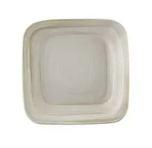 Elite Global Solutions - Della Terra Stoneware Square 7" Off-White Irregular Square Plate (6 Per Case) - D7PLST-OWD