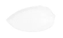 Elite Global Solutions - Tropicana 17.75” x 9.5” White Large Leaf Platter (4 Per Case) - M179PL-NW