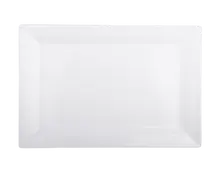 Elite Global Solutions - Vogue 11" x 7.5" White Rectangular Plate (6 Per Case) - D7511RC-W