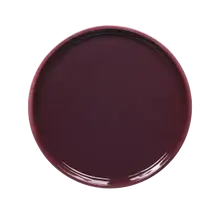 Elite Global Solutions - Maya 9" Purple Glaze Round Coupe Plate (6 Per Case) - DG91R-PG