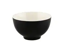 Elite Global Solutions - Karma 12 oz Sand/Ebony Two-Tone Round Bowl (6 Per Case) - JW452T-ES