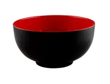 Elite Global Solutions - Karma 64 oz Red/Black Two-Tone Round Bowl (6 Per Case) - JW642T-BR