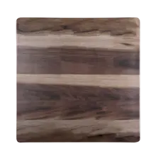 Elite Global Solutions - Fo Bwa 10" Faux Hickory Wood Square Serving Board (3 Per Case) - M10-HW