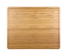 Elite Global Solutions - Fo Bwa 15" x 12" Faux Bamboo Rectangular Serving Board W/ Full Pocket (6 Per Case) - M1215RCFP-BB