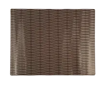 Elite Global Solutions - Jewel 12.75" x 9.8"³ Chocolate Decal Rectangular Plate (3 Per Case) - M978RC-CH