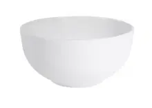 Elite Global Solutions - Classic Bowls 3.75 Qt White Round Bowl W/ Matte Finish Outside (3 Per Case) - M925R5-NW