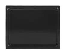 Elite Global Solutions - Modern European 7.5" x 6" Black Low Profile Reversible Bin Lid (6 Per Case) - M7562LID-B