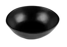 Elite Global Solutions - Tenaya 56 oz Black Round Bowl (6 Per Case) - RT93R-B