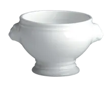 Cameo - Imperial White 14 oz Lion Head Bouillon Cup (24 Per Case) - 210-30C