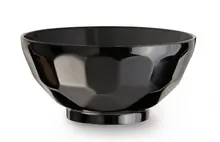 G.E.T - Fuji 11 oz Black Bowl (12 Per Case) - RB-122-BK