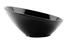 G.E.T - Black Elegance 12 oz Cascading Bowl (12 Per Case) - B-786-BK