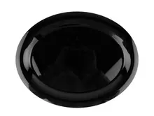 G.E.T - Black Elegance 13.5″ x 10.25″ Oval Platter (12 Per Case) - OP-135-BK