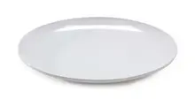 G.E.T - Siciliano 18″ White Round Display Plate (3 Per Case) - ML-240-W