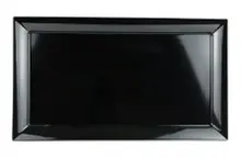 G.E.T - Siciliano 28" x 16" Black Rectangular Tray - ML-242-BK