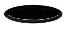 G.E.T - Siciliano 16" x 5" Black Oval Platter (12 Per Case) - ML-252-BK