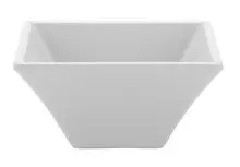 G.E.T - Siciliano 8 oz White Square Bowl (12 Per Case) - ML-278-W
