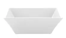 G.E.T - Siciliano 23 oz White Square Bowl (12 Per Case) - ML-279-W