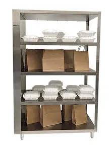 Nemco - 2 Shelf Un-Heated To-Go Unit - 6303-2