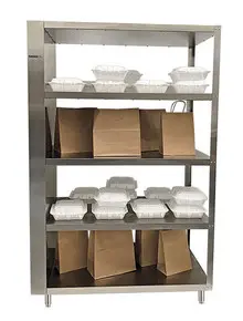Nemco - 4 Shelf Un-Heated To-Go Unit - 6303-4