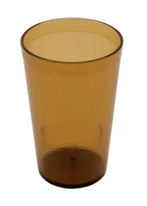 G.E.T - Textured Tumblers 9.5 oz Amber Tumbler (72 Per Case) - 6695-1-A