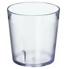 G.E.T - Textured Tumbler 10 oz Clear Tumbler (72 Per Case) - 6699-C