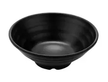 G.E.T - Nara 48 oz Black Round Bowl (12 Per Case) - B-549-BK