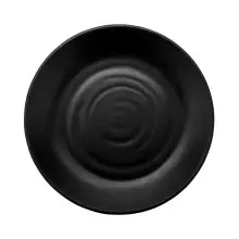 G.E.T - Nara 7.25" Black Round Plate (24 Per Case) - BF-7-BK