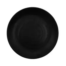 G.E.T - Nara 9.25" Black Round Plate (12 Per Case) - BF-9-BK