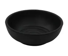 G.E.T - Nara 3 oz Black Round Sauce/Side Ramekin (24 Per Case) - SD-3800-BK