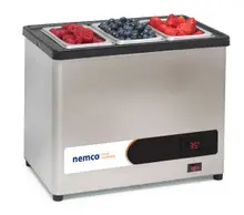 Nemco - Countertop Cold Condiment Chiller w/ 1/3 Pan & Lid - 9020-1