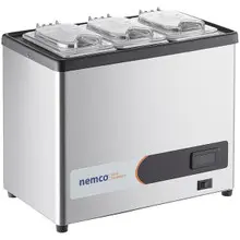 Nemco - Countertop Cold Condiment Chiller w/ three 1/9 Pans & Lids - 9020-3