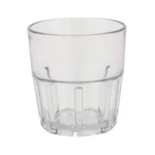 G.E.T - Bahama Tumblers 7 oz Clear Rocks Tumbler (72 Per Case) - 9907-1-CL