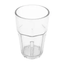 G.E.T - Bahama Tumblers 10 oz Clear Textured Tumbler (72 Per Case) - 9911-CL