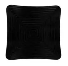 G.E.T - Milano 11.75" Black Square Plate (12 Per Case) - ML-64-BK