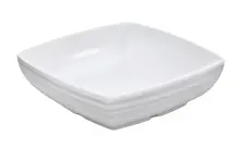 G.E.T - Milano 56 oz White Square Bowl (12 Per Case) - ML-66-W