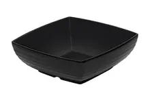 G.E.T - Milano 4 Qt Black Square Bowl (6 Per Case) - ML-69-BK