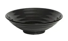 G.E.T - Milano 32 oz Black Round Bowl (12 Per Case) - ML-78-BK