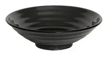 G.E.T - Milano 48 oz Black Round Bowl (12 Per Case) - ML-79-BK