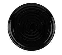 G.E.T - Milano 15" Black Round Plate (6 Per Case) - ML-84-BK