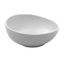 G.E.T - Riverstone 12 oz White Salad Bowl (12 Per Case) - B-2000-W