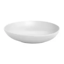 G.E.T - Riverstone 28 oz White Large Salad Bowl (12 Per Case) - B-4500-W
