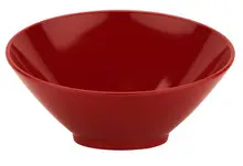 G.E.T - Diamond Harvest 24 oz Cranberry Cascading Bowl (6 Per Case) - B-792-CR