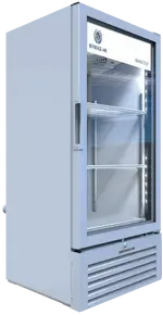 Beverage-Air - 25" Marketeer Glass Door White Merchandiser w/ 1 Swing Door - MT10-1W