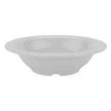 G.E.T - Diamond White 12 oz Rim Bowl (24 Per Case) - B-127-DW