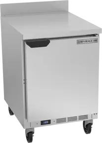 Beverage-Air - 24" Mobile Worktop Freezer w/ 1 Solid Swing Door - WTF24AHC