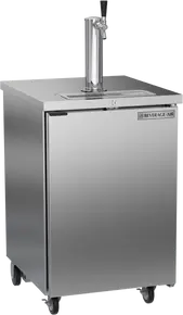 Beverage-Air - 24" Stainless Steel Mobile Kegerator - DD24HC-1-S