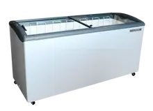 Beverage-Air - 68" White Novelty Freezer - NC68HC-1-W