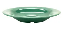 G.E.T - Diamond Mardi Gras 13 oz Rainforest Green Rim Bowl (24 Per Case) - B-139-FG